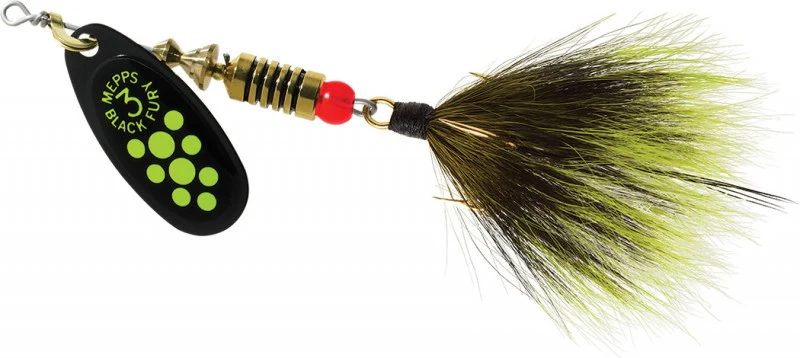 Mepps Black Fury Dressed
