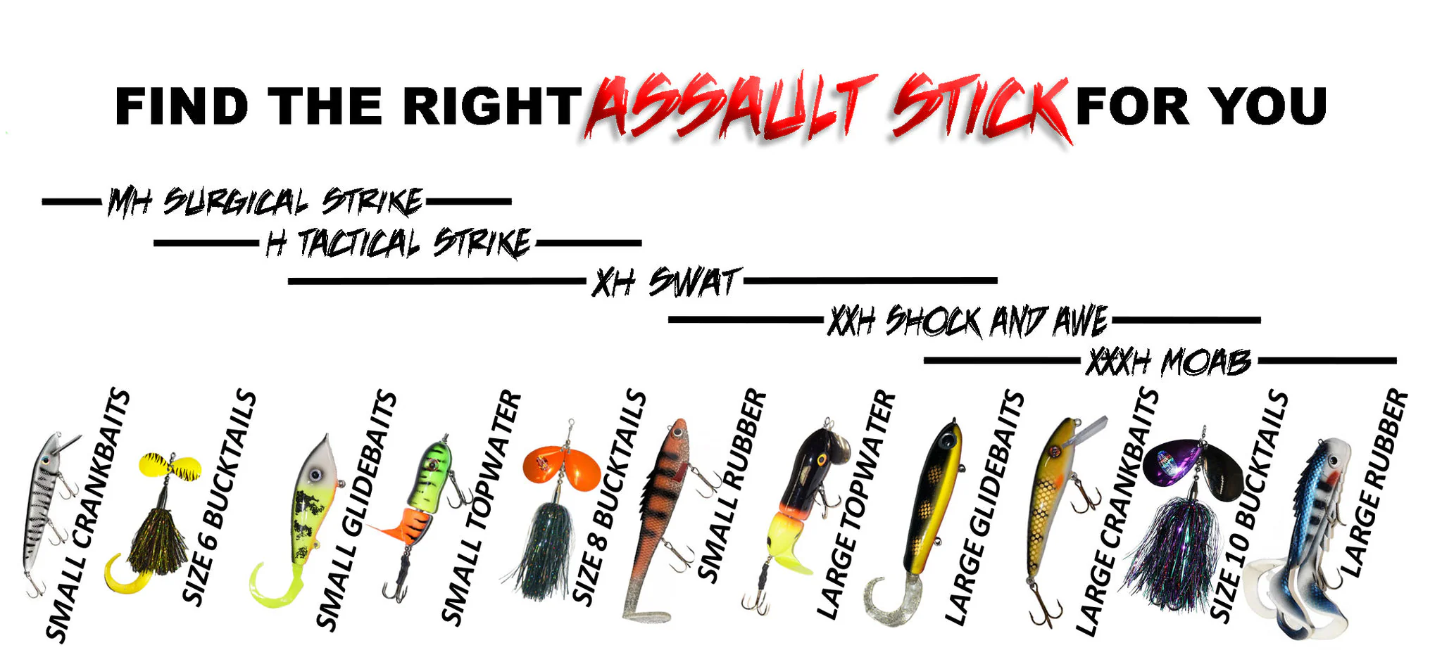 Chaos Tackle Assault Stick Telescopic Musky Rods - Image 6