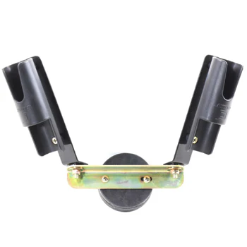 Clam Vertical Dual Rod Holder