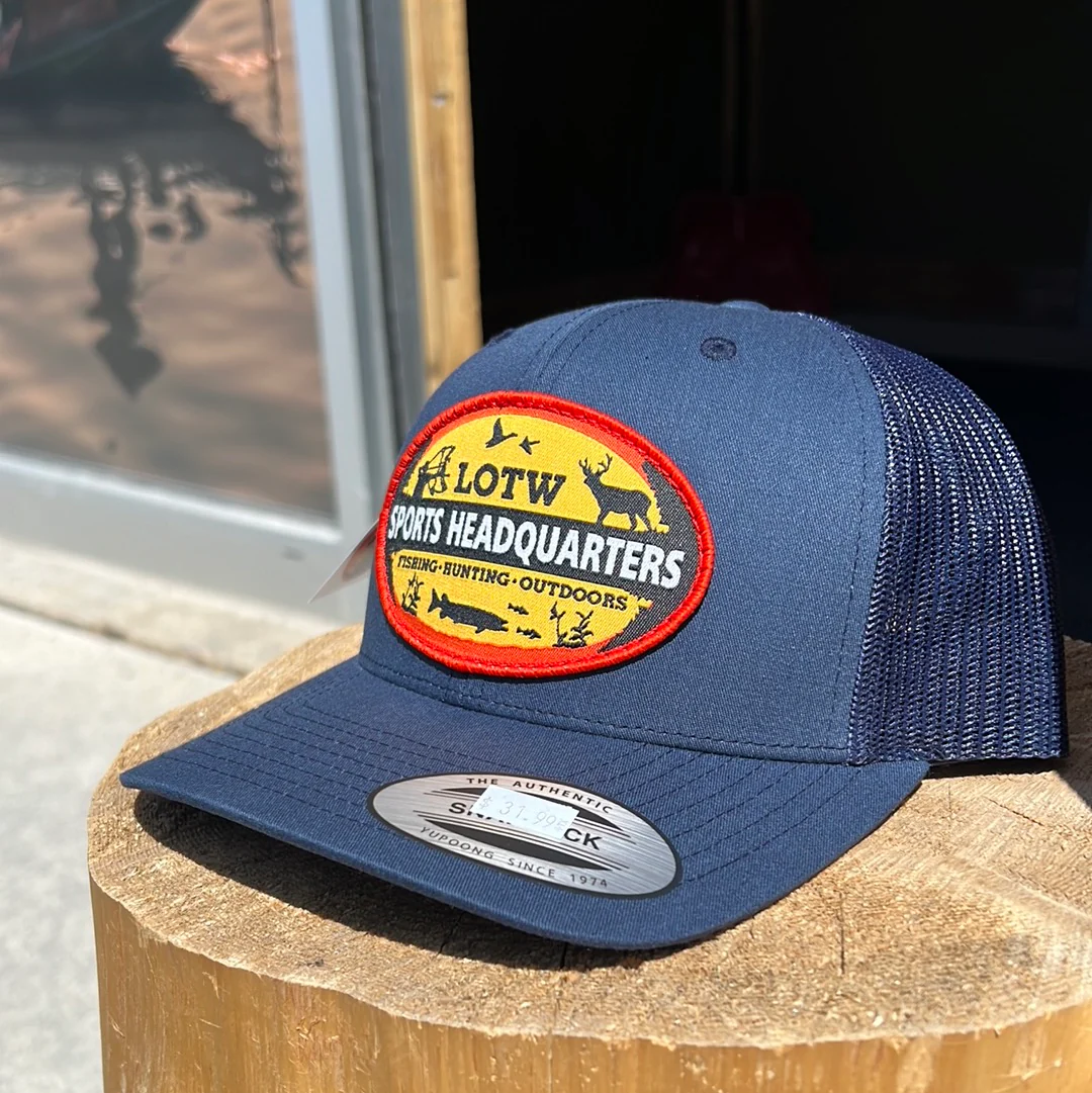 LOTW Sports Headquarters Retro Snapback Trucker Hats - Image 7