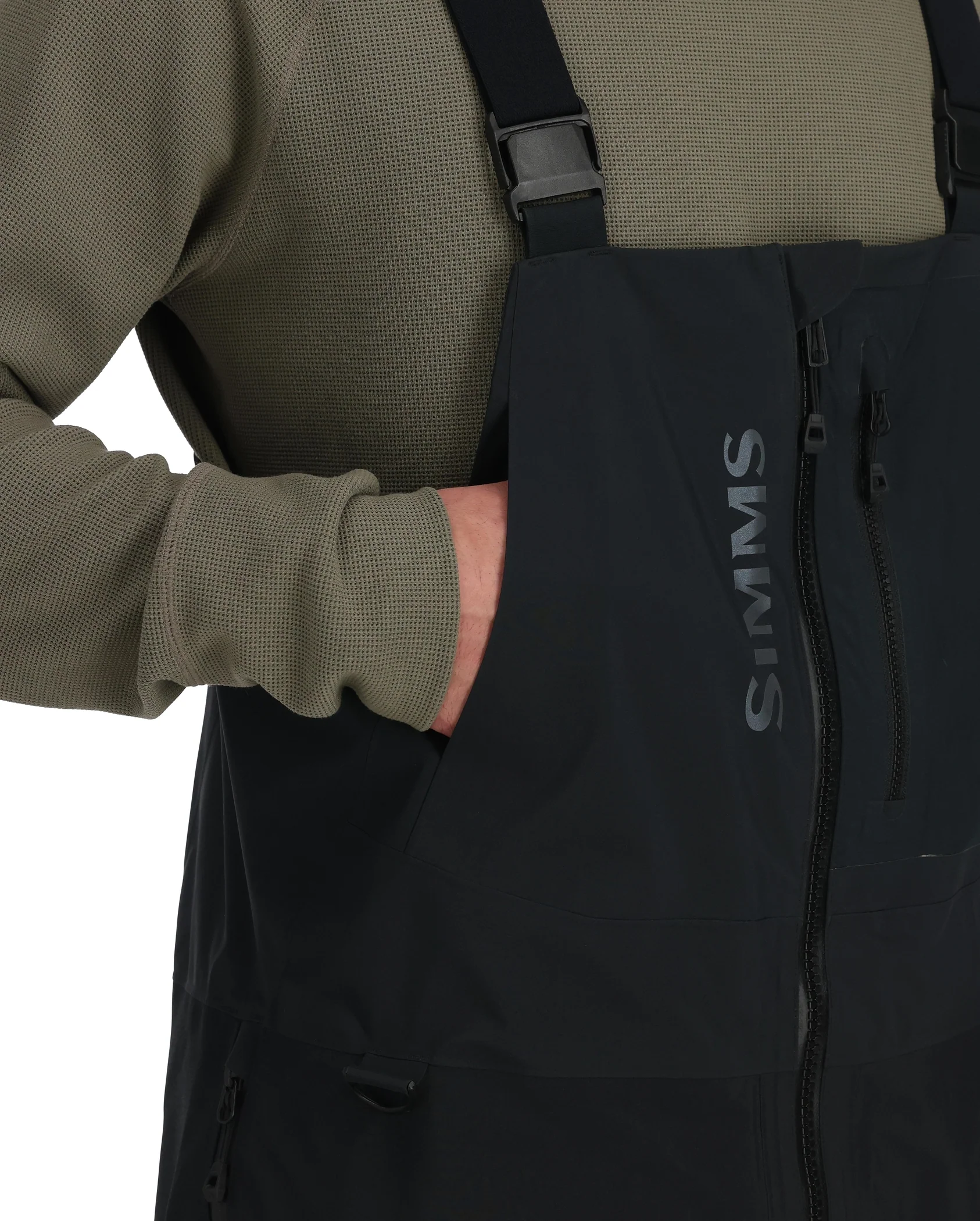 Simms Pro Dry Fishing Bib - Image 3