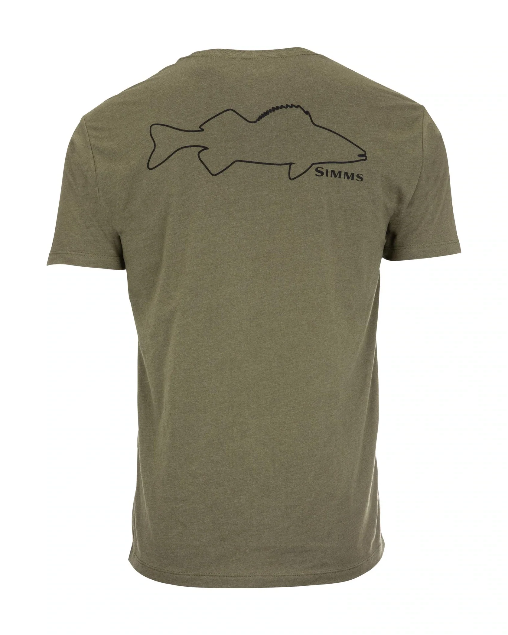 Simms Walleye Outline T-Shirt