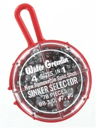 Water Gremlin Split Shot Sinker Selector