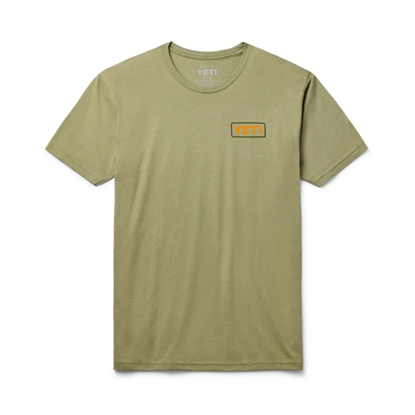 Yeti Mountain Badge Short Sleeve T-Shirt
